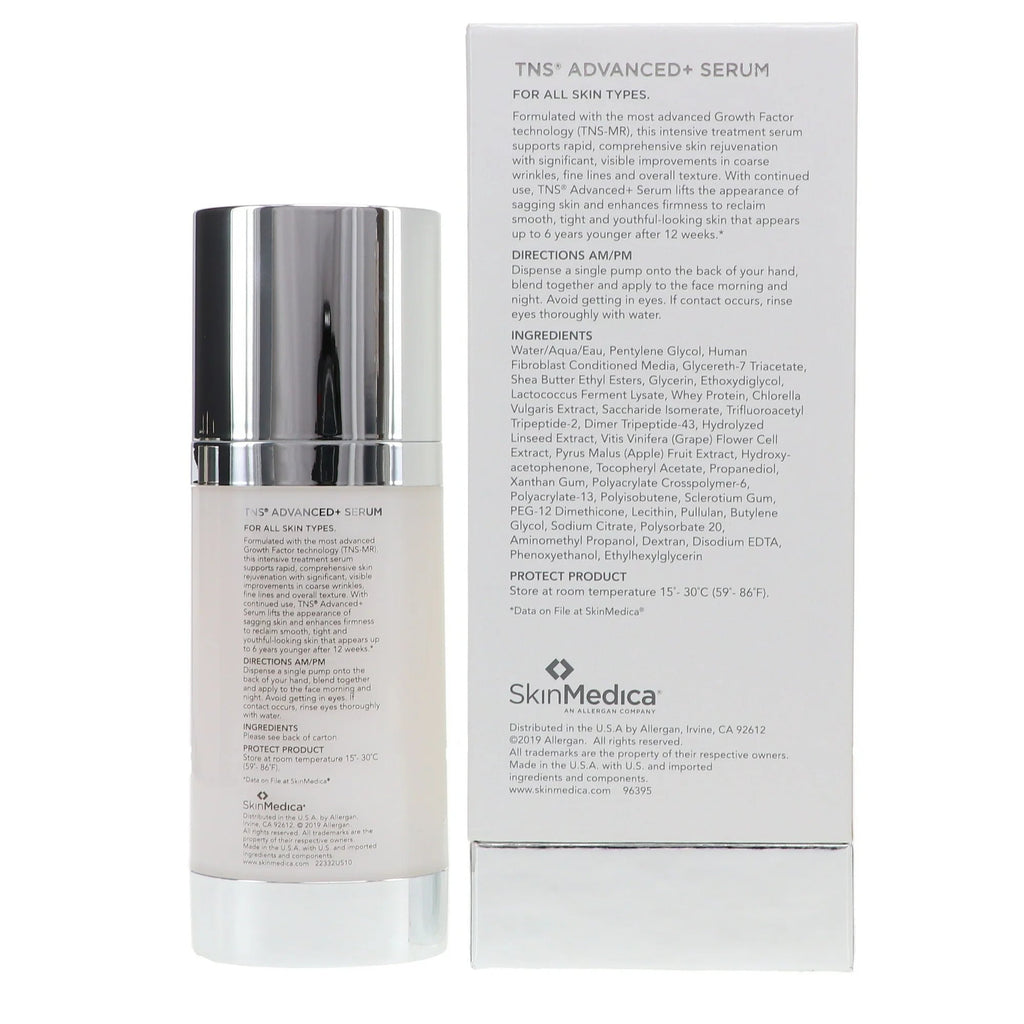 SkinMedica TNS Advanced+ Anti-Aging Serum 1 oz – Sealed